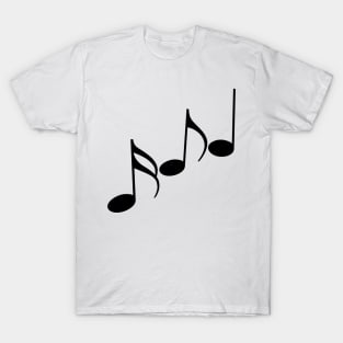 Musical notes. T-Shirt